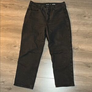 Old Navy Black High Rise Jeans with Smooth Fabric